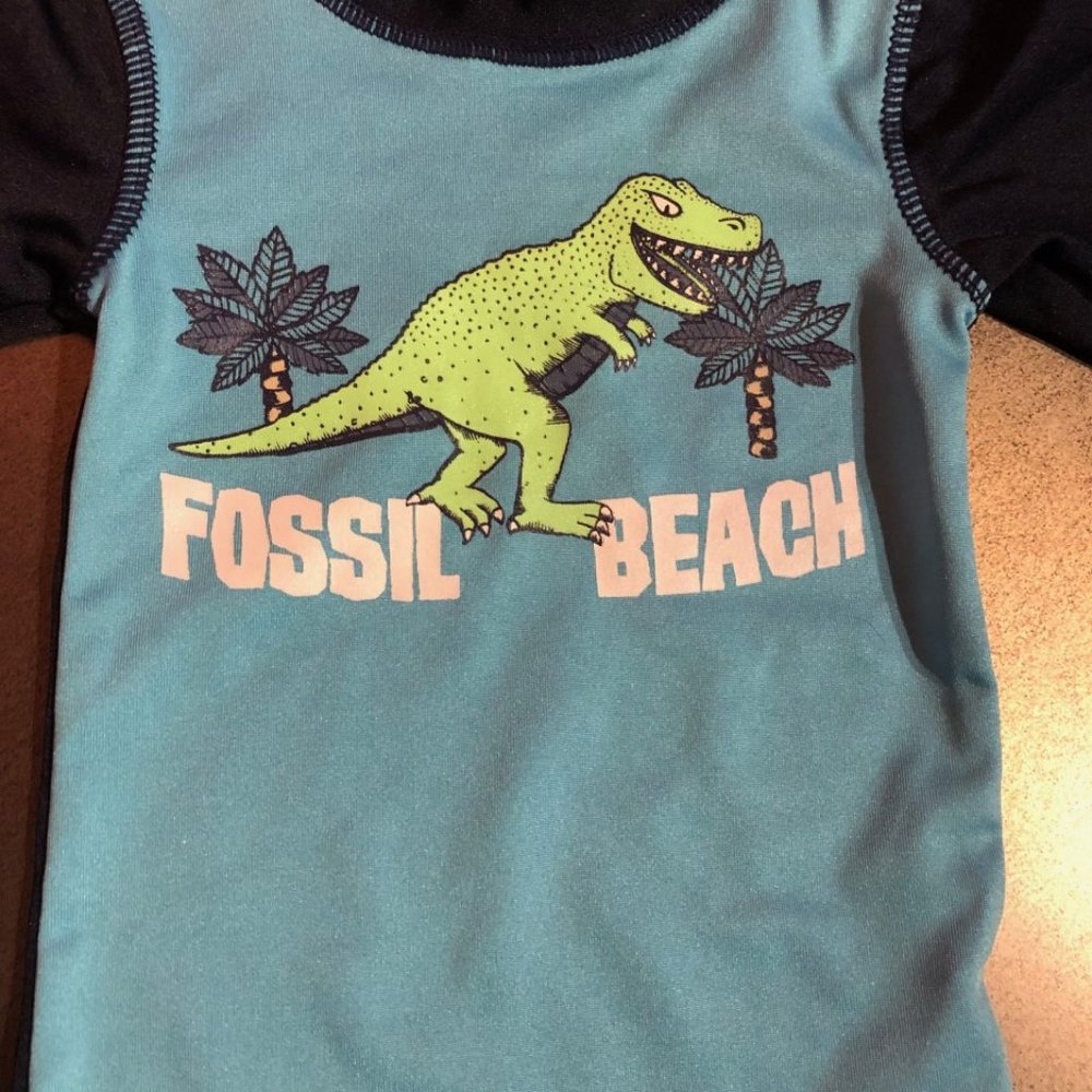 Dino Rash Guard 6-9Mos - Picture 2 of 5